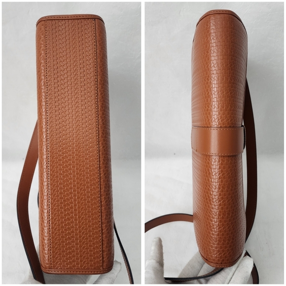 Auth Christian Dior Vintage Brown Crossbody/Cluth Bag - Picture 12 of 15